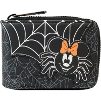 Loungefly Disney by Porte-monnaie Minnie Mouse Spider Accordeon, Veelkleurig