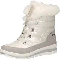 Caprice Snowboots rookgrijs / wit
