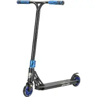 Star Scooter Freestyle Jump alu stuntstep, 110mm Pro Trick Roller, zwart blauw unisex