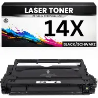 PrintAbout Toner 14X (CF214X) Zwart Hoge capaciteit geschikt voor HP