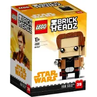 LEGO BrickHeadz Han Solo, 41608, een bouwbare Star Wars figuur