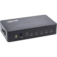 InLine HDMI 5-Poorts switch, 4K2K@60Hz, HDCP 2.2