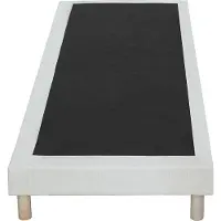 Vente-unique Decoratieve gewatteerde bedbodem 90 x 190 - Beige - KOZANI van YSMÉE