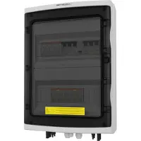 Doktorvolt Solar aansluitkasten, PV, AC/DC, 1000V, 2-string, B16, 25A, 300mA, Doktervolt 4548