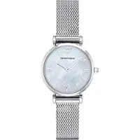 Emporio Armani AR1955 Parelmoer Armband Dames Horloge