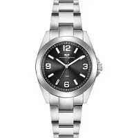 Rhodenwald & Söhne Analoog horloge zwart / zilver