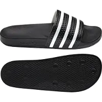 Adidas Muiltjes 'Adilette' zwart / wit