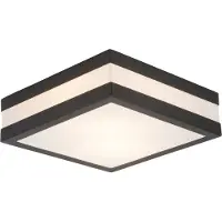 Brilliant Strakke plafondlamp Matteo voor buiten