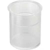 IDesign Houder Clarity voor Haaraccessoires met Deksel Transparant (15,2 x 17,8 cm)