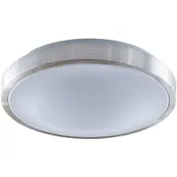 LINDBY Plafondlamp , Emelie, Metallic, Woonkamer, Metaal, Modern