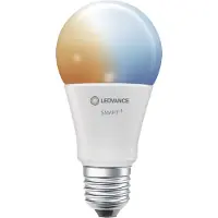 Ledvance SMART+ WiFi Classic, dimbare LED-lamp in A-vorm, mat, 9,5 W (equivalent van 75 W), 1055 lm, variabele lichtkleur, WiFi, compatibel met smart speakers, dimbaar