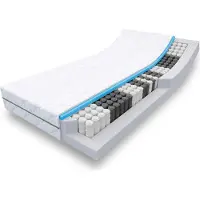 Sleezzze 7 Zonen pocketveringmatras Sleezzz Smart, 80 x 200 cm, hoogte 21 cm, stevigheid H2/H3