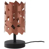 LUCANDE Tafellamp Aeloria , koper, Woon-/ Eetkamer, metaal, Modern, Tafellamp
