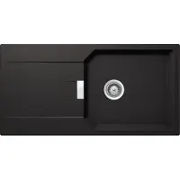 Schock Spoelbak MANHATTAN D-100L in de kleur NERO
