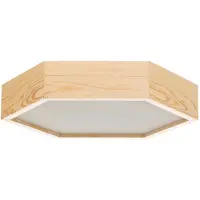 Envostar Plafondlamp , Hagen, dimbare, Hout, Woonkamer, Hout