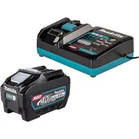 Makita Gereedschap batterijen + laders, Stroombronkit 1x BL 4050 F accu 40 V max. 5,0 Ah XGT + DC 40 RA lader (40 V)