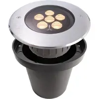 LIGHT IMPRESSIONS HP IV WW 730296 Vloerlamp (inbouw) LED vast ingebouwd LED G (A - G) 14 W Zilver