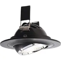 Deko-light 565203 Saturn LED-inbouwlamp Energielabel: G (A - G) COB LED LED vast ingebouwd 7 W Zwart