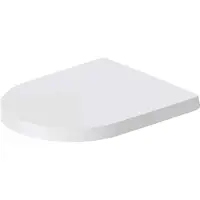 Duravit ME by Starck - Toiletzitting, SoftClose, mat wit 0020093200