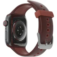 Otterbox Horlogebandje voor Apple Watch Series 7/6/SE/5/4 (38 mm, 40 mm, 41 mm, Silicone, Apple Watch Series 10), Horlogebandjes, Bruin