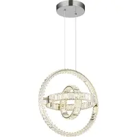 Globo Unieke hanglamp Neil chroom