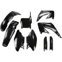 Ufo Honda Cr 125/250 2004-2004 Hokit102f-001 Fork Protectors & Plastic Set