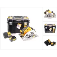 DeWalt DCS 572 M1 accu-handcirkelzaag 18 V 184 x 16 mm + 1x accu 4,0 Ah + oplader + T-STAK