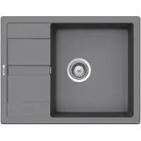 Schock Onderbouwspoel Manhattan D-100, afmetingen 650 x 500 mm, kleur croma, model MAND100UGCR
