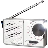 Caliber Draagbare FM AM Radio - Grijs (HPG311R)