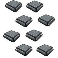 Lumisky Set van 8 vierkante zonnebakens D12CM QUADRY
