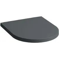Laufen Kartell - Toiletzitting, SoftClose, mat grafiet H8913337580001