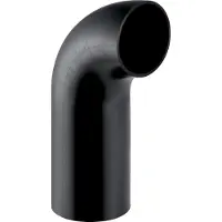 Geberit PE bocht 90° 125 mm