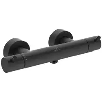 Ideal standard CeraTherm - Thermostatische douchekraan, zijdeglans zwart A7587XG