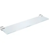 Jika Pure - Glazen planchet 40 cm, chroom H3853B10040001