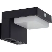 LINDBY Buitenverlichting , Eleazar, Zwart, Balkon, Aluminium, Modern