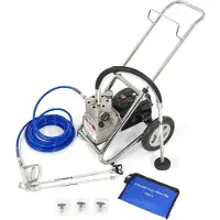 HBM Hogedruk Airless Spuitmachine Verfspuit Wandspuitmachine Set 1500 Watt