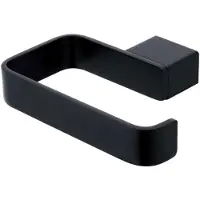 Nimco Kibo - Toiletrolhouder met zuignap, mat zwart Ki-14055-90