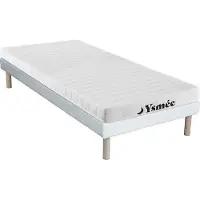 Vente-unique Set bedbodem + schuimmatras 7 zones 25 kg/m3 STELO KIDS dikte 12 cm van MORGENGOLD - 90 x 190 cm L 190 cm x H 30 cm x D 90 cm