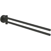 GROHE QuickFix Start handdoekhouder - 439 mm - Draaibaar - Matte Black