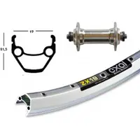 Exal Zx 19 28´´ Qr V-brake Voorwiel