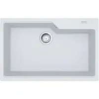 Franke Urban - UBG 610-78 fragraniet spoelbak, 78x50 cm, ijs wit 114.0700.091