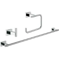 GROHE Essentials Cube - Accessoire set, chroom 40777001