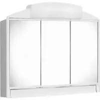 Aqualine Rano - Spiegelkast 59x51x16 cm, wit 541302