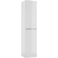 Kielle Nefia - Hoge hangkast, 160x35x35 cm, glanzend wit 50027010