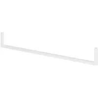 Sapho Avice Handdoekhouder, 60x9,5cm, wit
