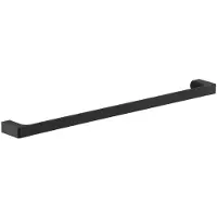 Gedy Pirenei Handdoekhouder 80cm, mat zwart
