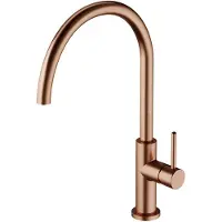 Omnires Y - Keukenkraan, geborsteld koper Y1251CPB