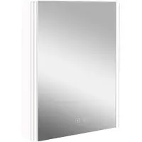 Kielle Arkas I - Spiegelkast met LED verlichting, verwarming en USB poort, 55x70x13 cm, wit 50111610
