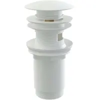Alca - Wastafelafvoer, ClickClack , wit A392B