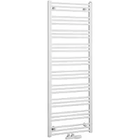 Bruckner Albrecht Badkamerradiator 50x157cm, middenaansluiting, wit